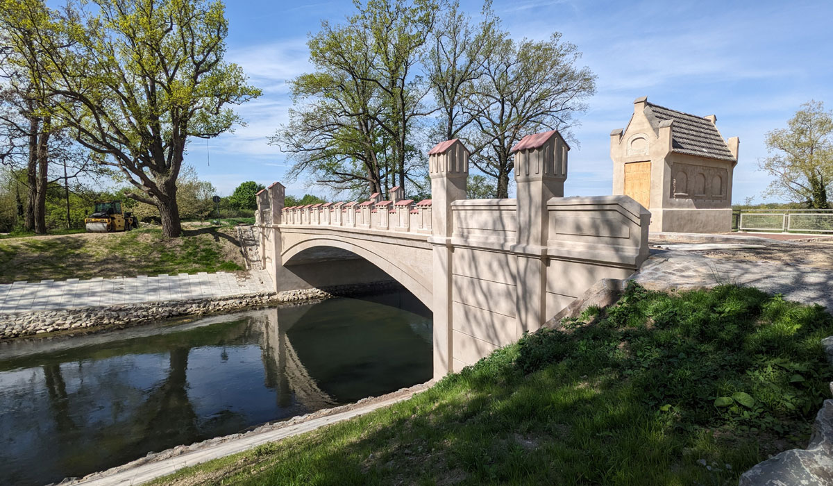 Bode Br&uuml;cke Neugattersleben