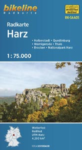 Bikeline Radkarte Harz