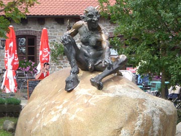 Teufelstatue Thale